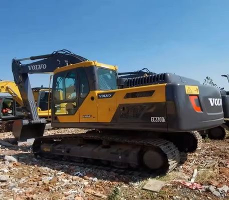 Оригинальный Volvo EC220DL 22 тонны экскаватор Использованный экскаватор ползучий