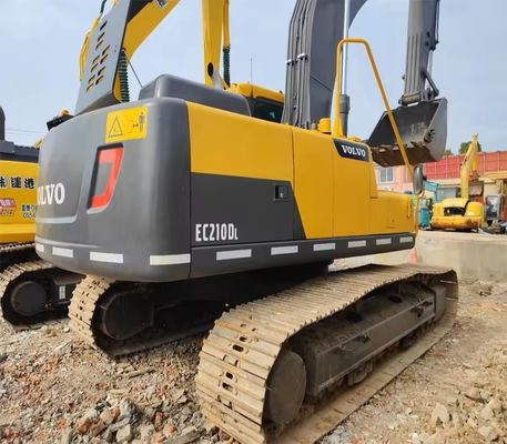 Использованный экскаватор Volvo EC210D оригинальное качество машины состояние дешевая цена