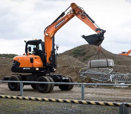 1м3 Буквальный экскаватор Doosan Использованный гидравлический экскаватор Подержанный 110кВт
