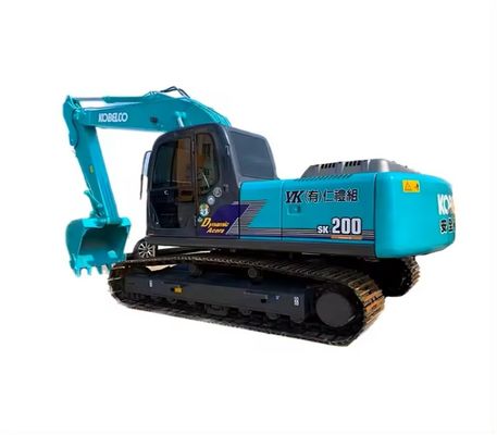 2015 год 20600 кг Синий Второй - Ручные экскаваторы Kobelco Sk200 с двигателем Hino Hino J05E