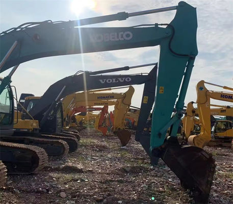 Четырехтактный экскаватор подержанный Kobelco SK210LC