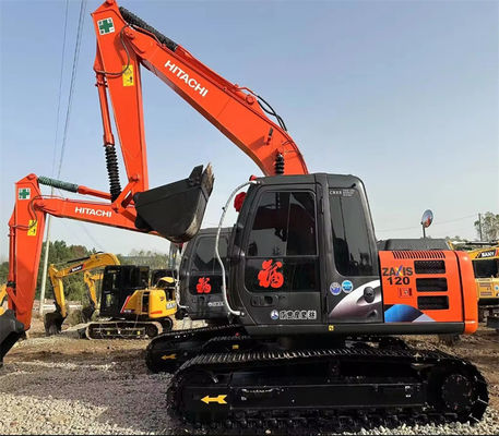 Использованный экскаватор Hitachi ZX120 Подержанный экскаватор Hitachi ZX120 Crawler Digger