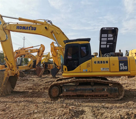 Подержанный оригинальный копальщик Komatsu Komatsu pc 350 Подержанный экскаватор в продаже
