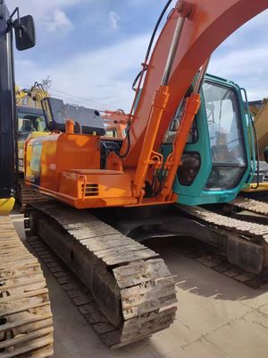 Хорошее состояние 12200 кг Подержанный экскаватор Hitachi ZX120 с емкостью 0.52 м3