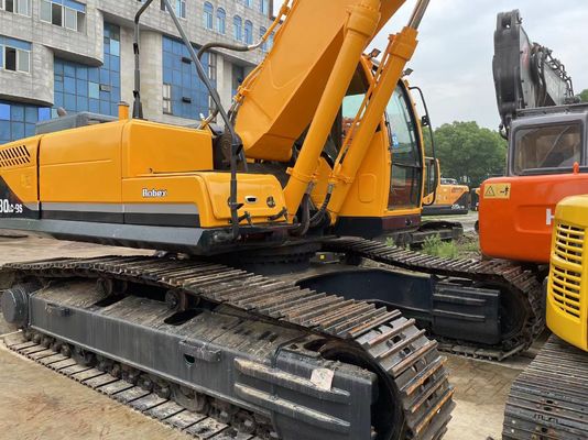 Комминс Двигатель экскаватор Digger Hyundai 220-9s 5-10 метров Высота сбрасывания Хорошее состояние 50 тонн рабочая масса