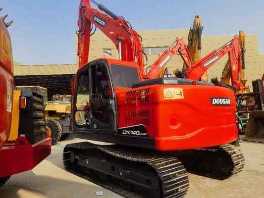 Низкая цена Подержанная Doosan 140LC Гидравлическая экскаваторная машина