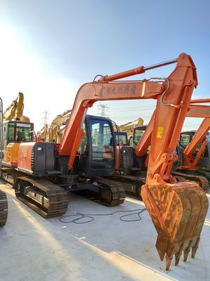7 тонны мини экскаватор японский оригинальный HITACHI ZX70 Подержанный экскаватор для продажи