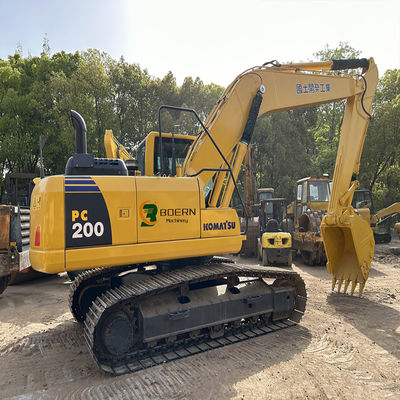 Использованный экскаватор Komatsu PC200-8 из Японии с высокоточной техникой