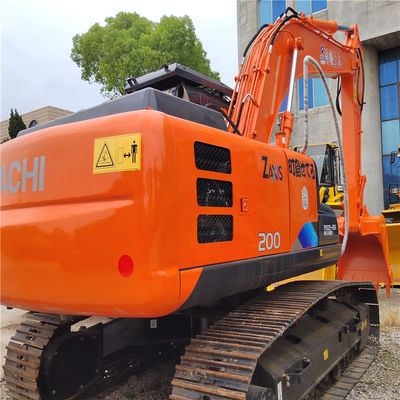 20 тонн тяжелой машины использовался Hitachi Zx200 экскаватор с низким рабочим временем