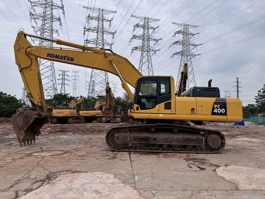 2020 Использованный 40тонный большой экскаватор Komatsu PC400-8r с емкостью в 1,9 м3