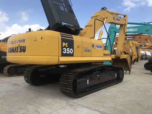 Япония Оригинальный Komatsu PC350 Использованный экскаватор 35 тонн Подержанный гидравлический экскаватор
