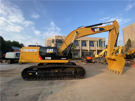 Использованный оригинальный японский гидравлический экскаватор CAT320D весом 20 тонн в хорошем состоянии