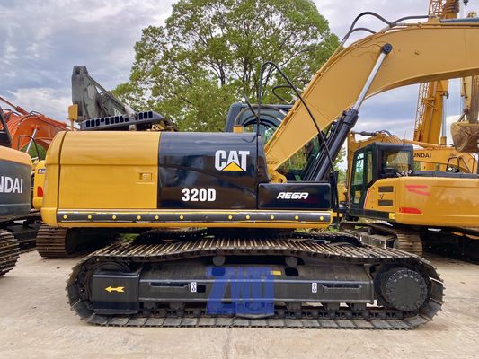 Высококачественный подержанный японский экскаватор Caterpillar CAT320D, 20 тонн, оригинал, в хорошем состоянии