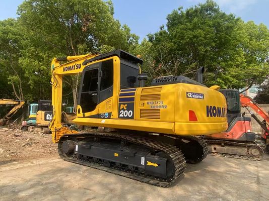 Подержанный экскаватор Япония Komatsu экскаватор PC200-7 PC200 PC220-8 Хорошая производительность