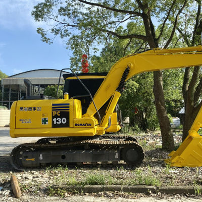 Подержанная строительная техника, б/у экскаватор Komatsu PC130 PC130-8, копающий экскаватор в хорошем состоянии