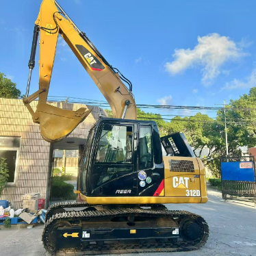 Оригинальный гусеничный экскаватор Caterpillar Cat312D Б/у Экскаватор Cat312D2 Экскаватор Cat312GC Гусеничный экскаватор 12 тонн мини-экскаватор хорошее качество очень хорошее состояние