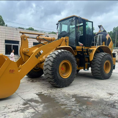Использованная тяжелая фронтальная погрузочная машина CAT 966H для земляных работ, основные компоненты, двигатель, мотор Caterpillar