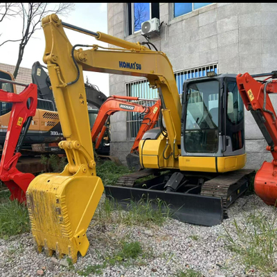 Использованный Komatsu PC78US мини экскаватор Япония марка импортированный двигатель подшипник гидравлический полётник