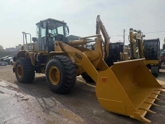 90% Новый Оригинальный японский Caterpillar 966H Колесный погрузчик Номинальная нагрузка 6 тонн Высококачественная инженерная земляная техника