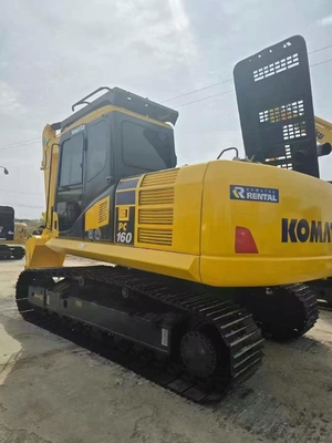 Оригинальный японский импортный экскаватор Komatsu PC160LC-7, 16 тонн, гидравлическая система CLSS, экономичный и эффективный 