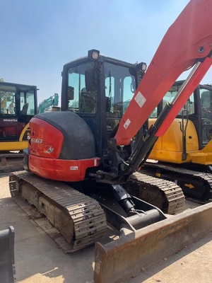 Используется для мини-экскаватора Kubota Kx163 6,3 тонны, бульдозера, гидравлической гусеничной машины, двигателя, Япония, б/у мини-экскаватор Kubota Kx163