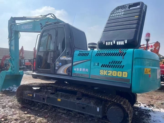 Горячая продажа Kobelco SK200D Скребковый экскаватор 20 тонн Экскаваторный двигатель высокая эффективность низкое потребление топлива Kobelco 200