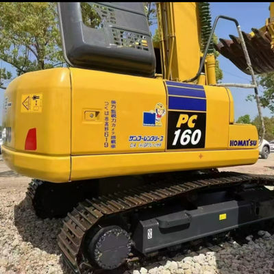 Original Japan Used Komatsu Pc160 Crawler Excavators 16 Ton for Construction Mining
