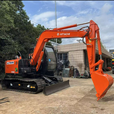 Использованный японский оригинальный гусеничный экскаватор Hitachi EX60, небольшой, 6 тонн, в хорошем рабочем состоянии, продается