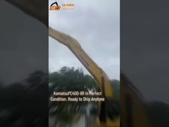 Япония Оригинальное оборудование Komatsu PC400 для горнодобывающей промышленности