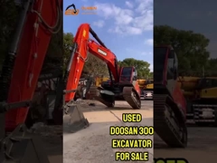 Хорошая цена Использованный экскаватор Doosan DX300 Crawler Excavator 30 тонн Подержанный горячий экскаватор